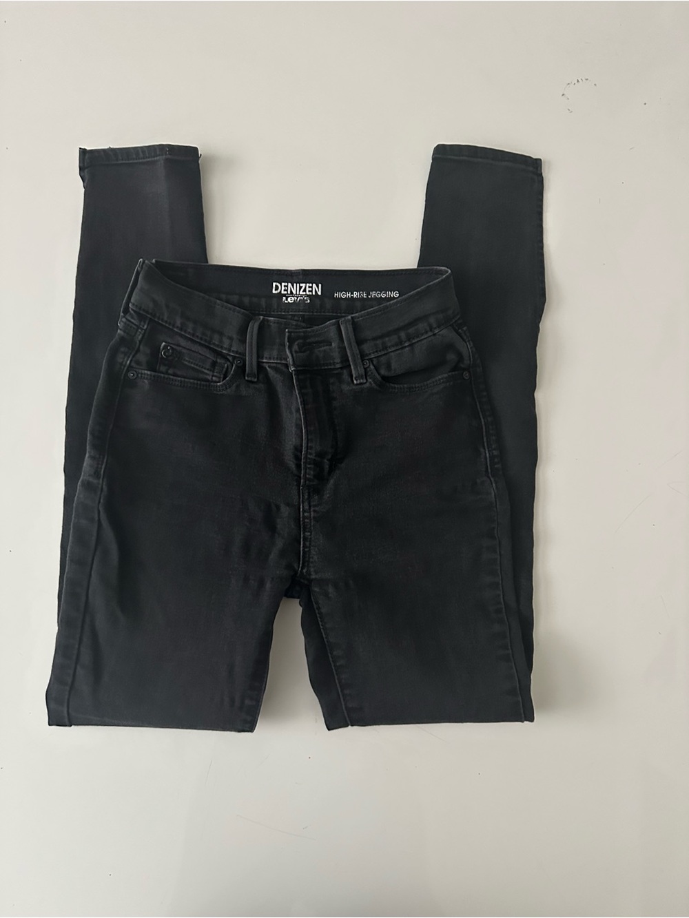 Denizen from Levi's Black High-Rise Jeggings